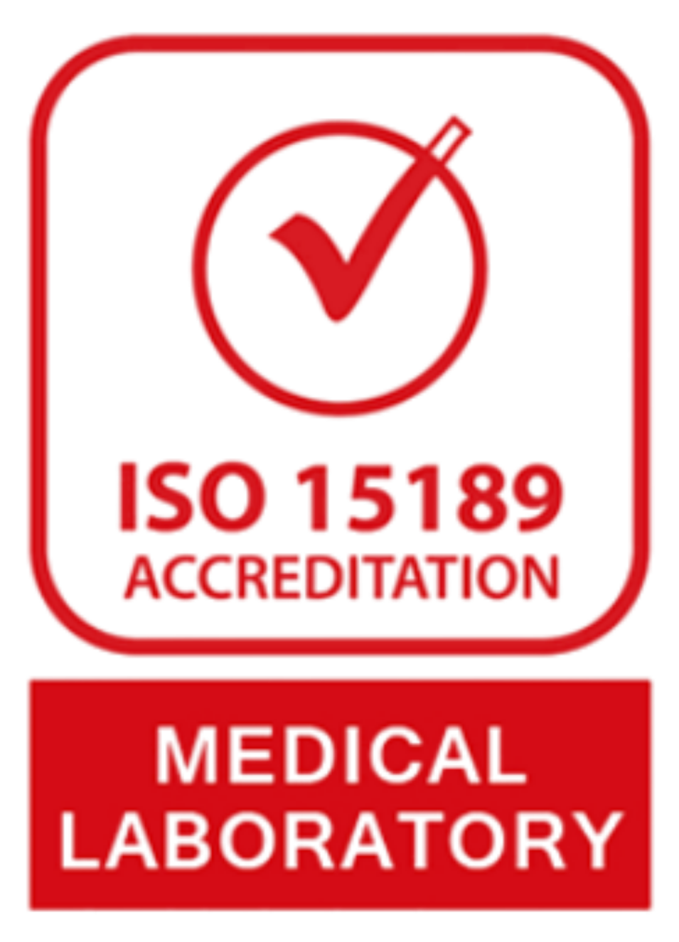 About Us ISO 15189 is an international standard for medical laboratories logo