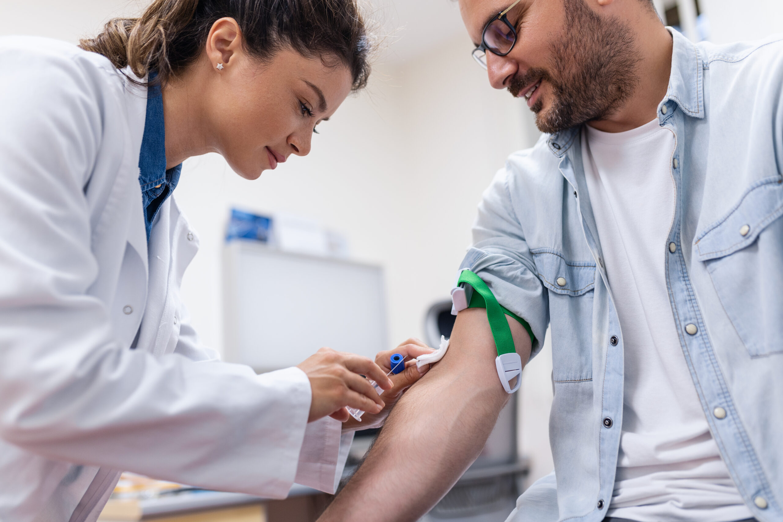 blood testing men